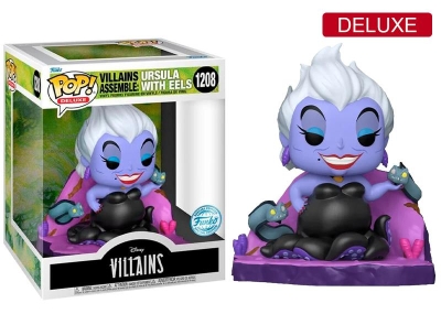 Funko Pop Deluxe Disney - Villains Assemble Ursula With Eels Assemble Special Edition
