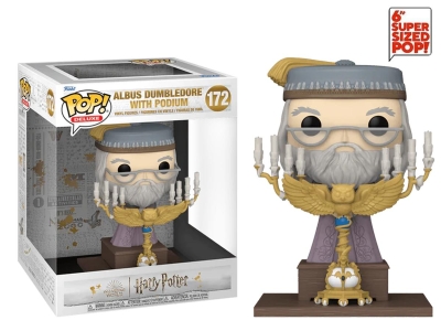 Funko Pop Deluxe Harry Potter Prisoner Of Azkaban - Albus Dumbledore With Podium No:172