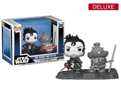 Funko Pop Deluxe Star Wars - The Ronin And B5-56 Special Edition No: Bobble-Head
