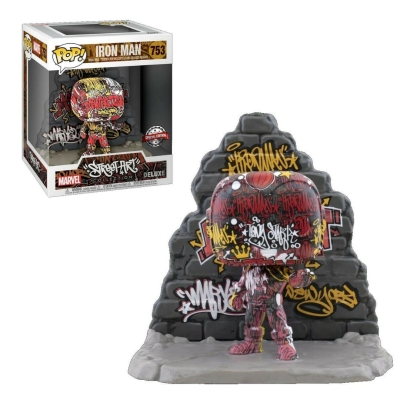 Funko Pop Deluxe Street Art Collection: Marvel  Iron Man Graffiti Exculsive