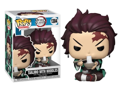 Funko Pop Demon Slayer: Kimetsu No Yaiba - Tanjiro With Noodles No:1304
