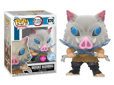 Funko Pop Demon Slayer: Kimetsu No Yalba Inosuke Hashibira Flocked Special
