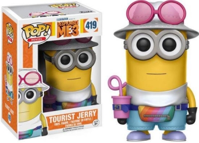 Funko Pop Despicable Me3 Tourist Jerry Figürü