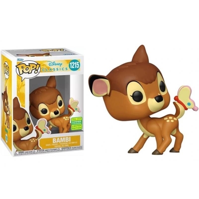 Funko Pop Disney Classics: Bambi - Bambi with Butterfly Summer Convention Limited Edition No:1215