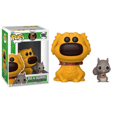 Funko Pop Disney Dug Days - Dug With Squirrel No: 1092 Figürü