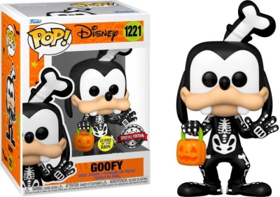 Funko Pop Disney: Goofy (Skeleton) Glows in the Dark - Special Edition No:1221