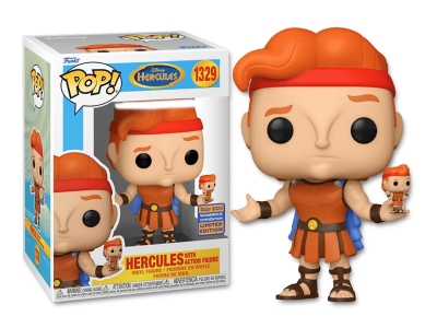Funko Pop Disney: Hercules - Hercules With Action Figure (Convention Limited Edition) No:1329