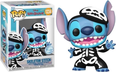 Funko Pop Disney: Lilo and Stitch - Skeleton Stitch Special Edition No:1234