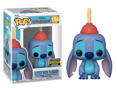Funko Pop Disney: Lilo And Stitch - Stitch With Plunger Special Edition No:1354