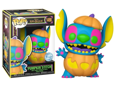 Funko Pop Disney Lilo And Stitch - Pumpkin Stitch Blacklight Special Edition No:1498
