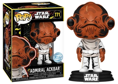 Funko Pop Disney Star Wars - Admiral Ackbar Retro Special Edition No:771
