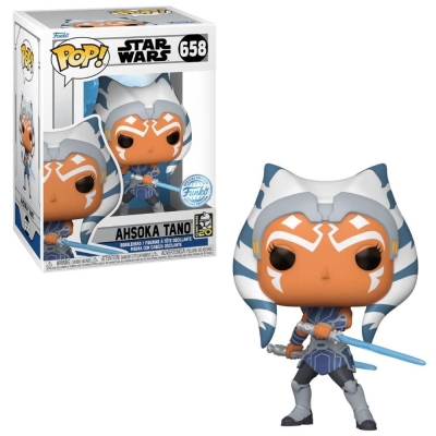 Funko Pop Disney Star Wars: Clone Wars Ahsoka Tano Special Edition No:658 Bobble Head