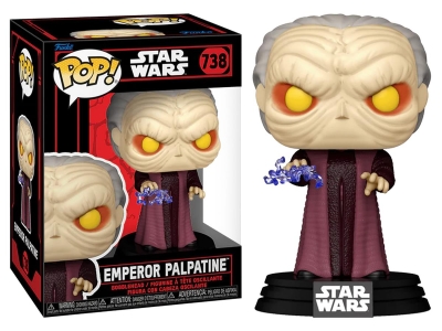 Funko Pop Disney Star Wars Dark Side - Emperor Palpatine No:738 Bobble-Head