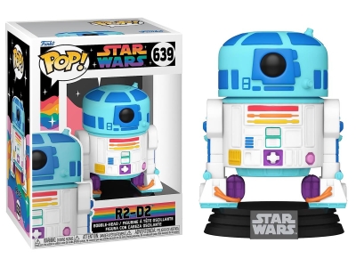 Funko Pop Disney Star Wars: Pride 2023 - R2-D2 No:639 Bobble-Head