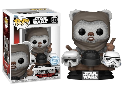 Funko Pop Disney Star Wars Return  Of The Jedi 40th - Brethupp With Helmets Top