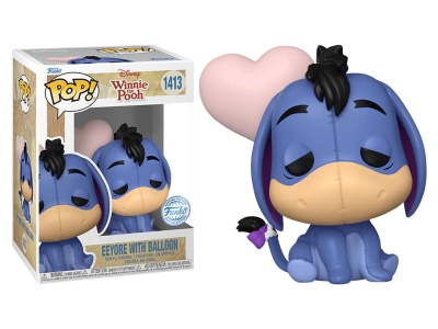 Funko Pop Disney Winnie The Pooh - Eeyore With Balloon Translucent Special Edition No:1413