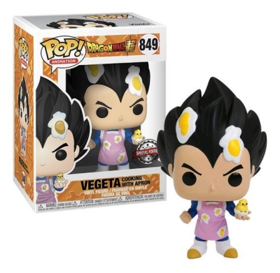 Funko Pop Dragnball Z Vegeta Cooking With Apron Special Edition No:849
