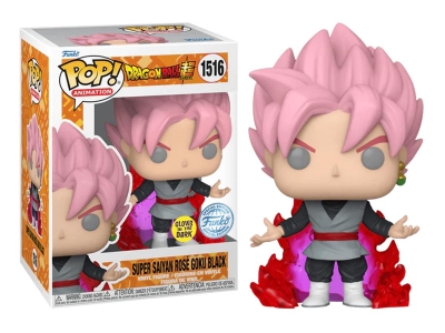 Funko Pop Dragon Ball Super - Super Saiyan Rose Goku Black Glow İn The Dark Special