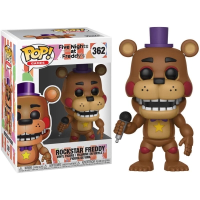Funko Pop Five Nights At Freddys Rockstar Freddy Figürü