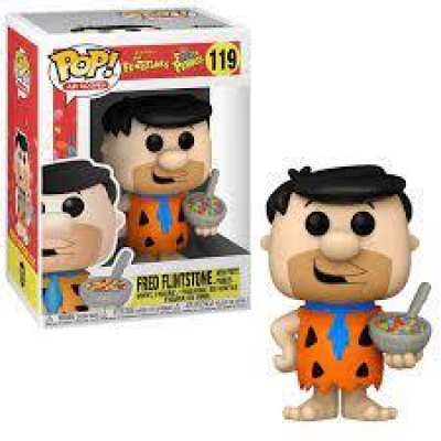 Funko Pop Flintstones - Fred With Fruity Pebbles Figürü No:119
