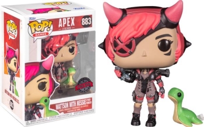 Funko Pop Games: Apex Legends - Wattson with Nessie Cyber Punked Special Edition No:883