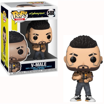 Funko Pop Games Cyberpunk 2077 V-Male Figürü