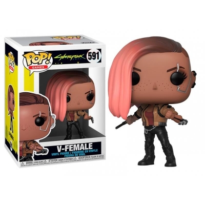 Funko Pop Games Cyberpunk 2077 V-Female Figürü