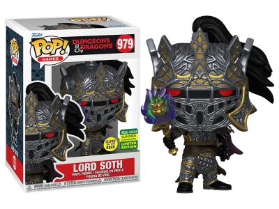 Funko Pop Games Dungeons And Dragons - Lord Soth Glows İn The Dark Convention Special