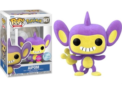 Funko Pop Games Pokemon - Aipom (flocked) (special Edition) No:947