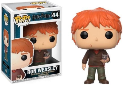 Funko Pop Harry Potter - Ron Weasley with Scabbers No:44