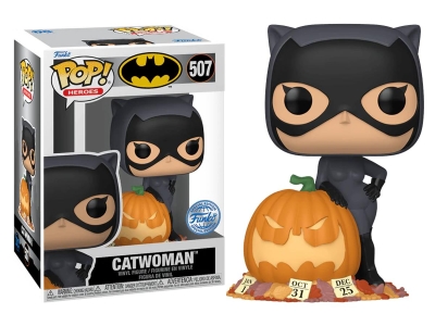 Funko Pop Heroes Dc Batman - Catwoman With Pumpkin Special Edition No:507