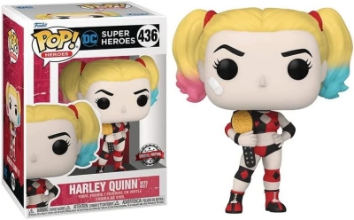 Funko Pop Heroes: DC Comics  - Harley Quinn with Belt Special Edition No:436
