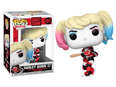 Funko Pop Heroes: Harley Quinn - Harley Quinn With Bat No:451