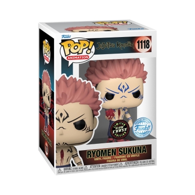 Funko Pop Jujutsu Kaisen - Ryomen Sukuna With Heart Limited Glow Chase Edition