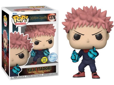 Funko Pop Jujutsu Kaisen - Yuji Itadori Div Fist Glows In The Dark Special Edition No:1376