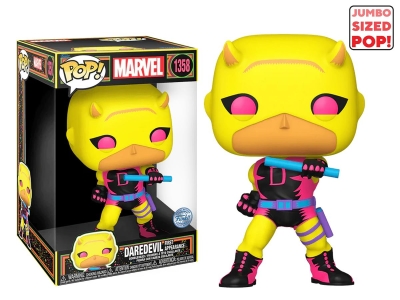 Funko Pop Jumbo Marvel - Daredevil First Appearance Blacklight 25 CM Bobble-Head