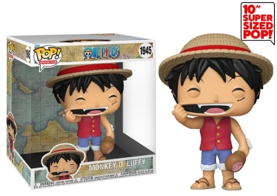 Funko Pop Jumbo One Piece - Monkey D. Luffy No:1945 (10")