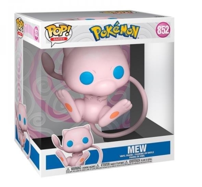 Funko Pop Jumbo: Pokemon Mew No:852 (10") 25 Cm