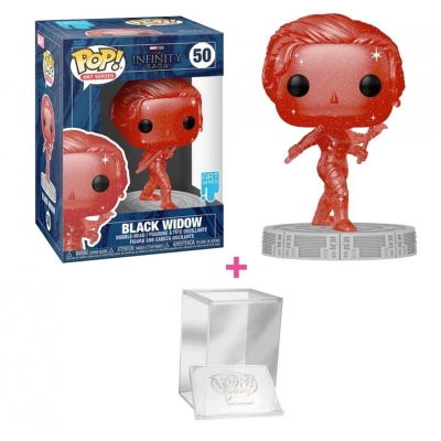Funko Pop Marvel Artist Series: Infinity Saga- Black Widow Red