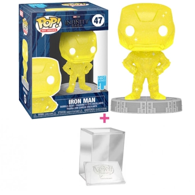 Funko Pop Marvel Artist Series: Infinity Saga- Iron Man Yellow