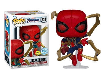 Funko Pop Marvel: Avengers Endgame - Iron Spider with Gauntlet No:574
