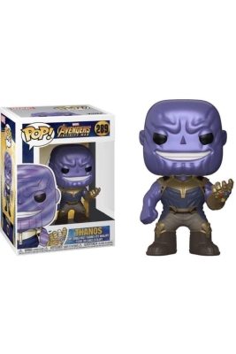 Funko Pop Marvel Avengers Infinity War: Metallic Thanos Special Edition Figürü