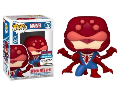 Funko Pop Marvel: Beyond Amazing - Spider-Man 2211 Amazon Exclusive No:979 Bobble-Head