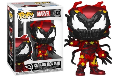 Funko Pop Marvel Carnageized - Carnage Iron Man No:1437 Booble-Head