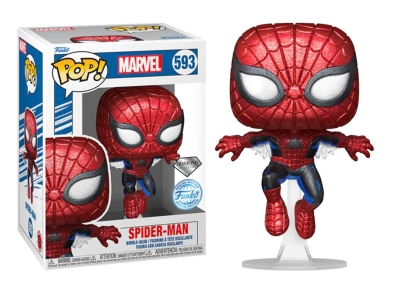 Funko Pop Marvel: Comics 2022 - Spider-Man Diamond Glitter Special Edition No:593