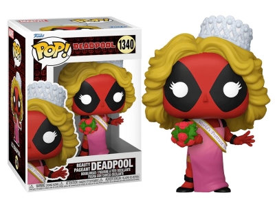 Funko Pop Marvel: Deadpool - Beauty Pageant Deadpool No:1340 Bobble-Head