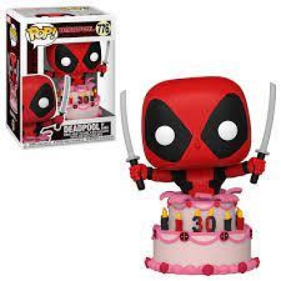 Funko Pop Marvel Deadpool - Deadpool in Cake 30th Anniversary Figürü No:17