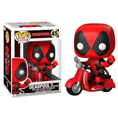 Funko Pop Marvel - Deadpool On Scooter No:48