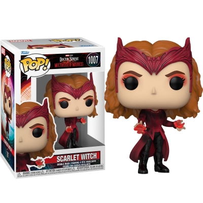 Funko Pop Marvel: Dr. Strange in The Multiverse of Madness - Scarlet Witch Figürü No:1007 Bobble-Hea