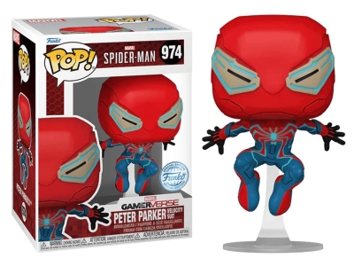 Funko Pop Marvel Gameverse Spider-Man 2 - Peter Parker Velocity Suit Special Edition No:974